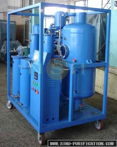 Dehydration Lubricating Oil Purifier 1200L / H Movable Vacuum