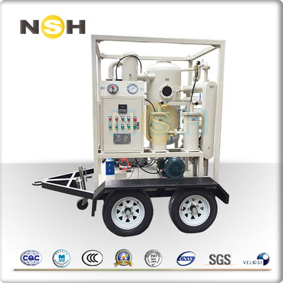 Compact Mobile Insulation Oil Purifier Dielectric Strength Enhancement Purification System