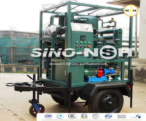 Transformer Insulation Oil Purifier Fluid Filtration System Dielectric Strength Recovery Treatment