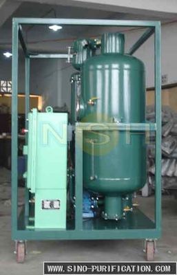 Vacuum Dehydration Lubrication Oil Purifier 600L/H 15kw Heating
