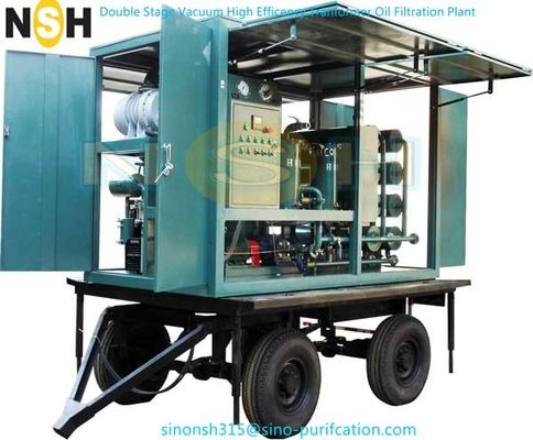 500L-Min Insulation Oil Purification Machine Impurities Removal 380V Transformer Fluid Treatment