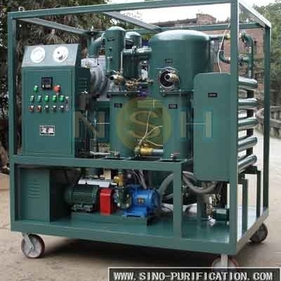 Double Stage Vacuum Insulation Oil Purifier 4000L / H High Maneuverability
