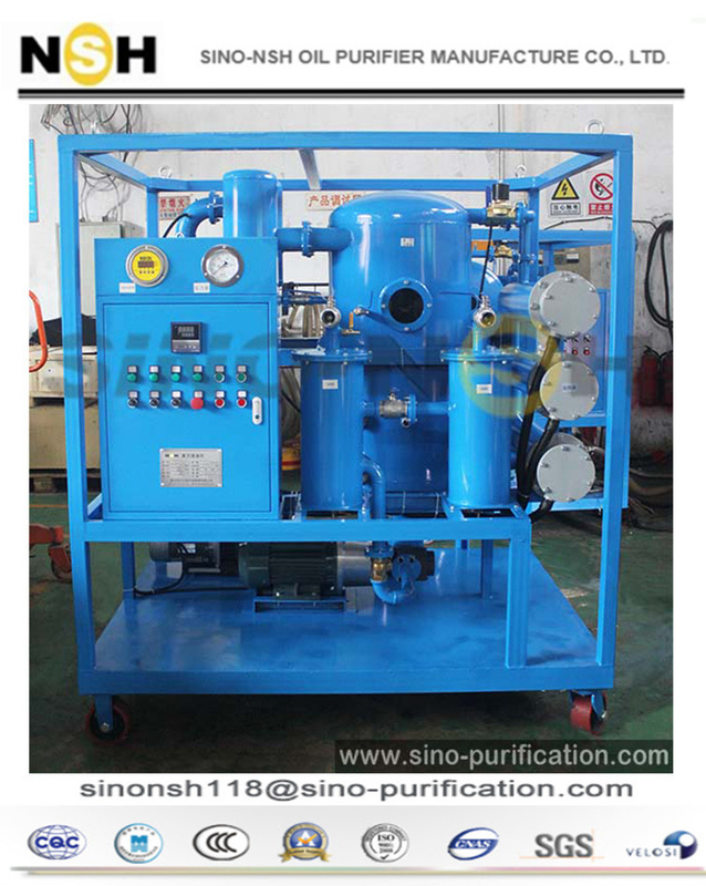 Model VFD 6000L/H With Thermal Double Stage Vacuum Processing Oil Purifier