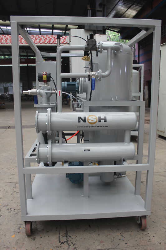 HMI Touch Screen Vacuum Transformer Oil Purifier PLC System 3000 Liter Per Hour