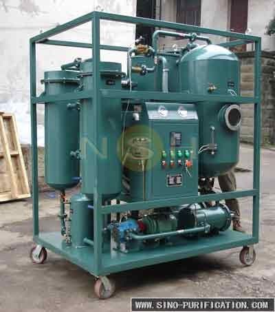 Emulsified Trubine Oil Purifier Turbine Oil Filtration Machine 600L/H
