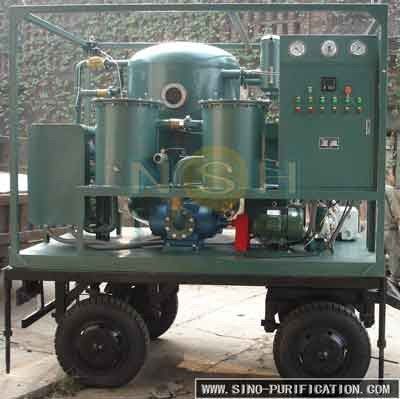 High Efficiency Vacuum Insulation Oil Purifying Machine Double Stage