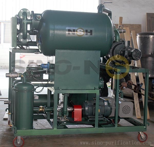 Enclosed Dehydration 12000L/H Double-Stage Vacuum Transformer Oil Purification