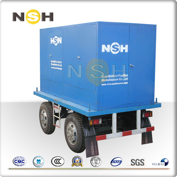 Centrifuge-Type Double-Stage High-Vacuum Insulation Oil Purifier Transformer Fluid Filter Machine