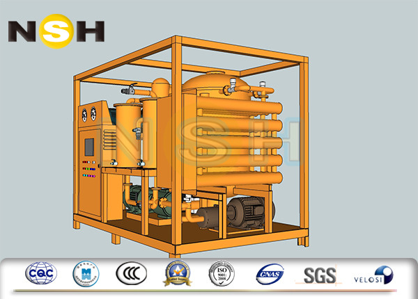 Vacuum Transformer Oil Purifier High Flow Insulating Oil Filter Machine