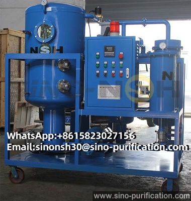 Vakuumturbinenölreiniger 1200-18000 Liter/Stunde Dehydrierung, Entgasung, Verunreinigungsgeräte Anpassungslösungen sind akzeptabel