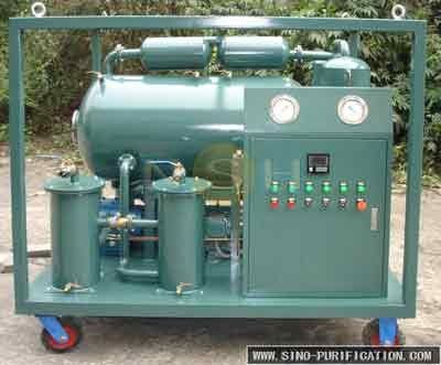 Ods 25mm Vakuum1200l/h Heizung des Öl-Reinigungsapparat-15KW entfernen Verunreinigungen