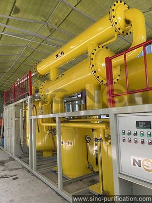 Entgasungsmotoröl-Raffinierungs-Maschine entfernen Verunreinigungen 380V